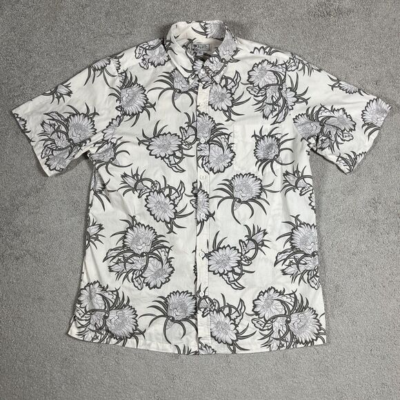 Avanti Hawaiian Shirt Mens Extra Large Made in Hawaii Floral All Over Print - Picture 1 of 8